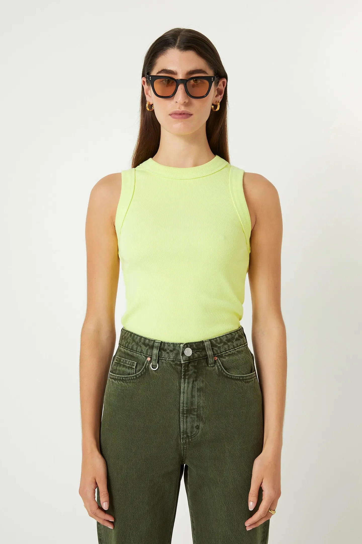 NEUW Womens Jonesy Singlet Sherbet - Image 7