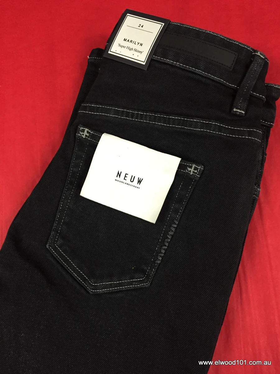Neuw WOMENS MARILYN SKINNY HIGH RISE JEANS - MYSTERY - Image 5