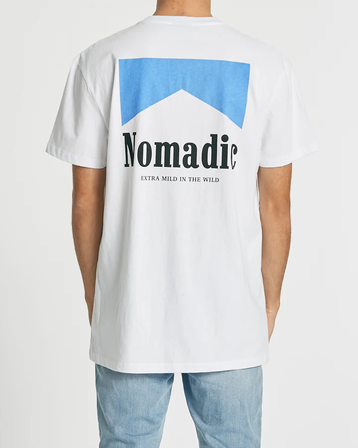 Nomadic Paradise MENS EXTRA MILD STANDARD TEE - WHITE - Image 2