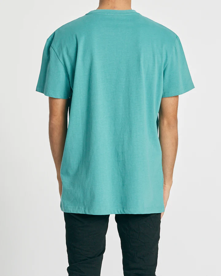 Nomadic Paradise MENS FITNESS CLUB STANDARD TEE - BRISTOL BLUE - Image 3