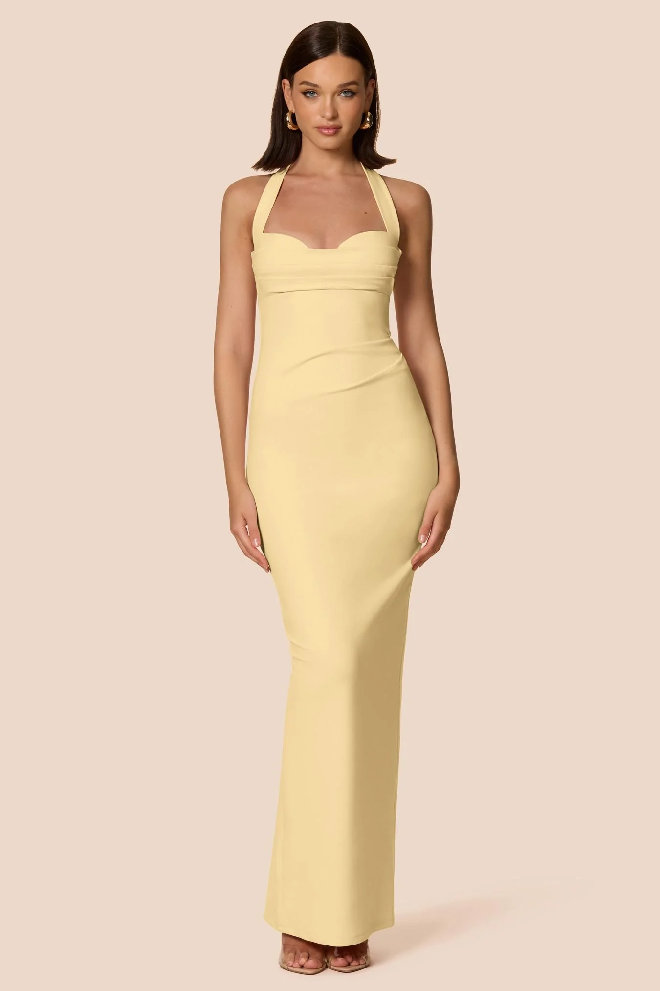 NOOKIE Womens Lottie Gown in Butter - Image 2