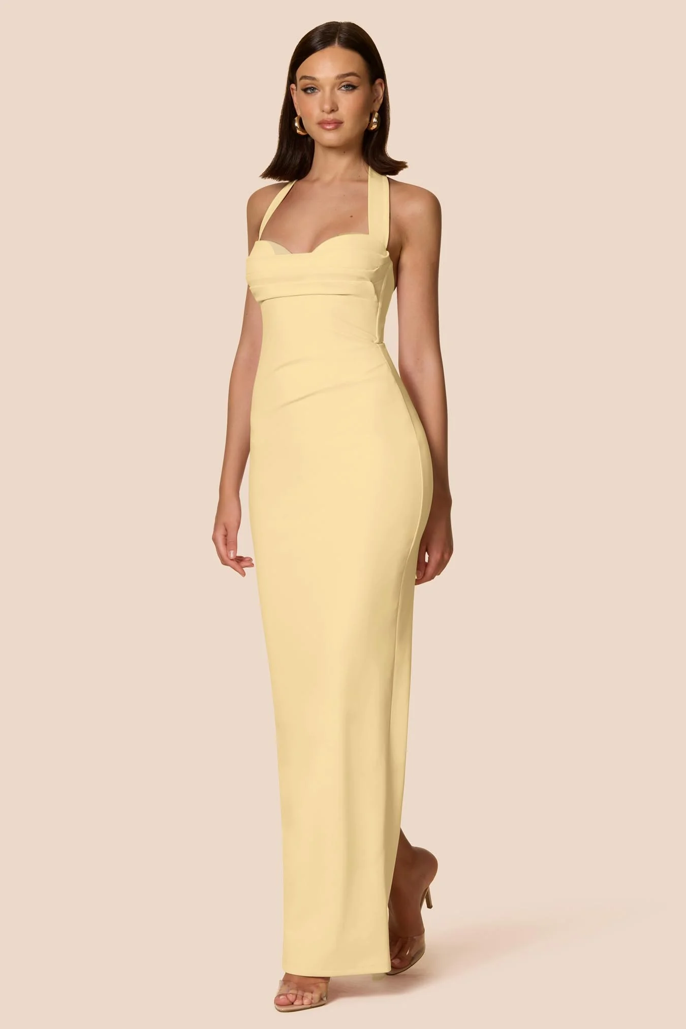 NOOKIE Womens Lottie Gown in Butter - Image 5