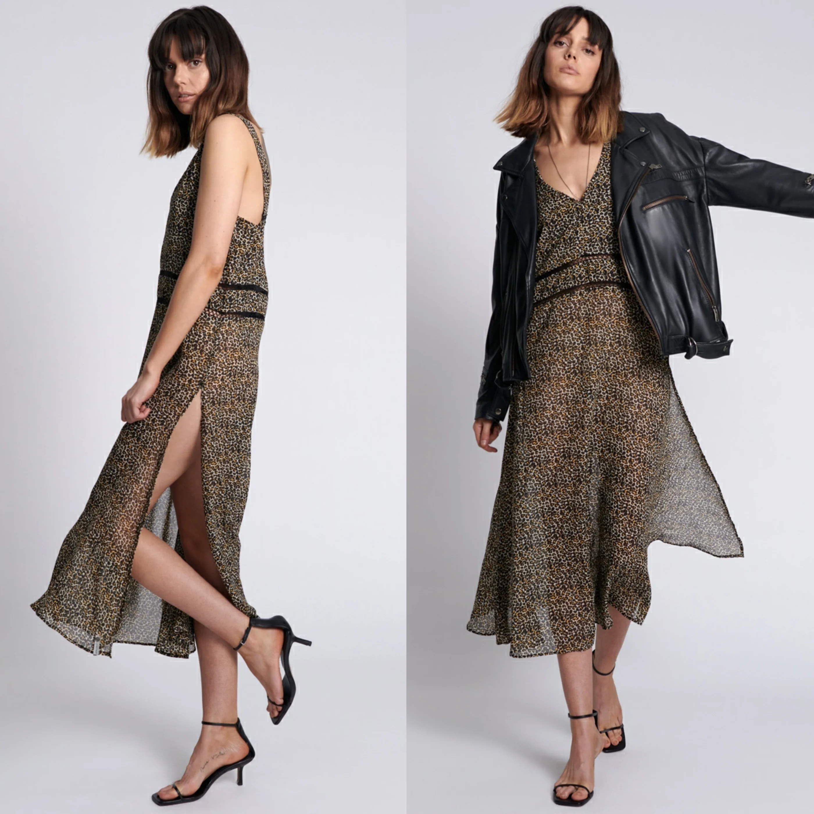 ONE TEASPOON Womens Animal Night Lover Dress - Animal Print - Image 2