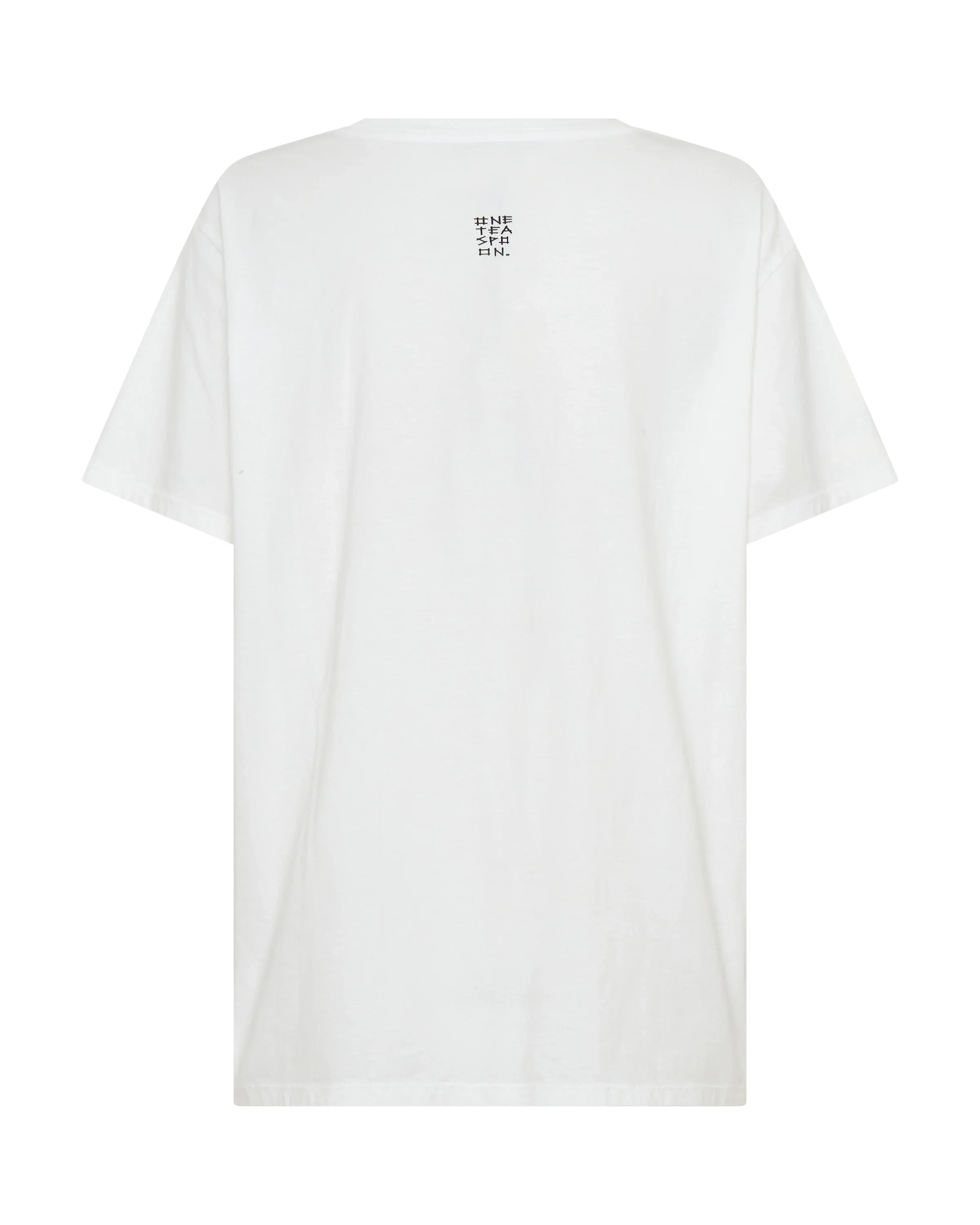 ONE TEASPOON Womens Art Boyfriend Tee in White - Image 5
