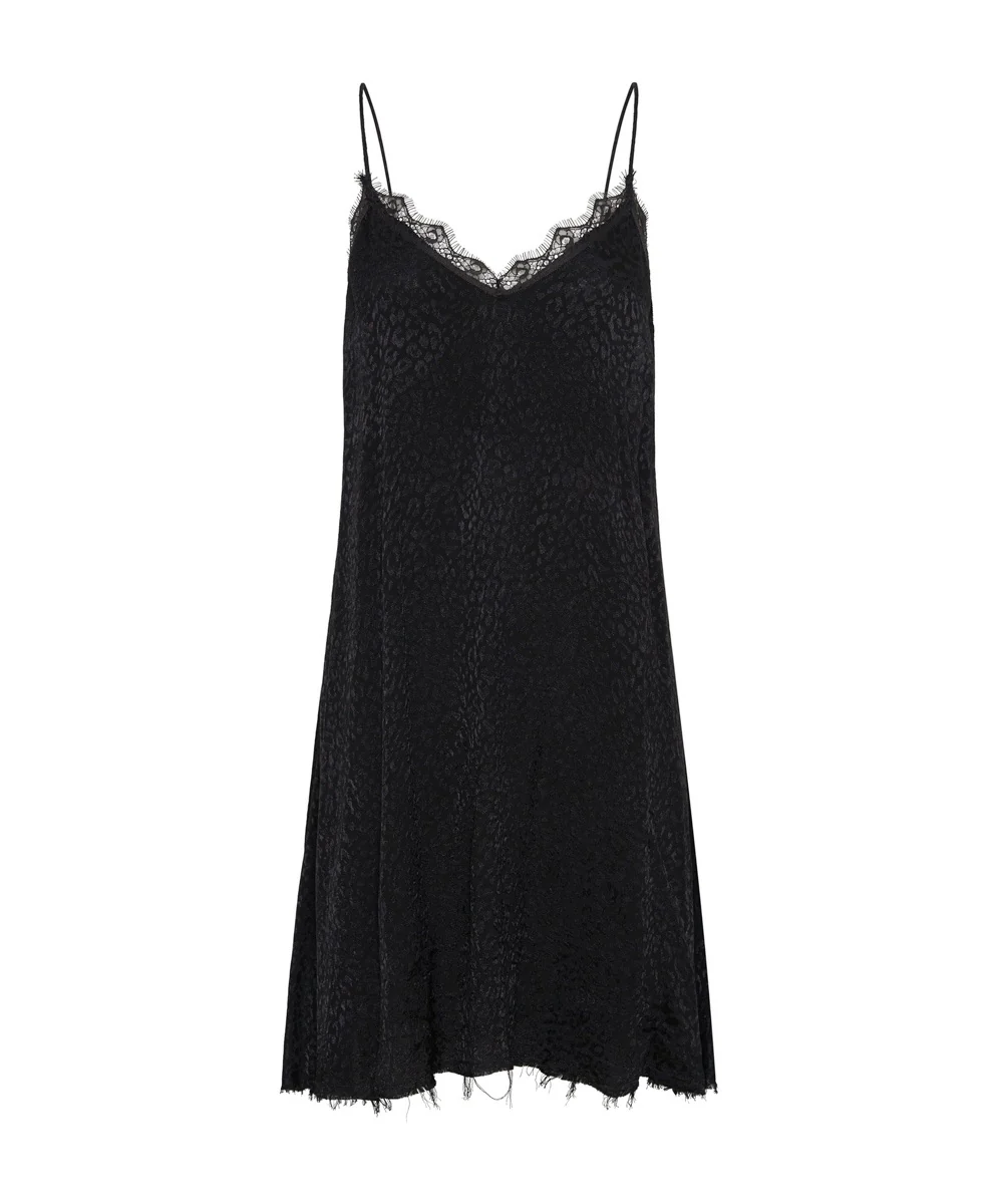ONE TEASPOON Womens Black Angel Delirious Slip Dress - Image 8