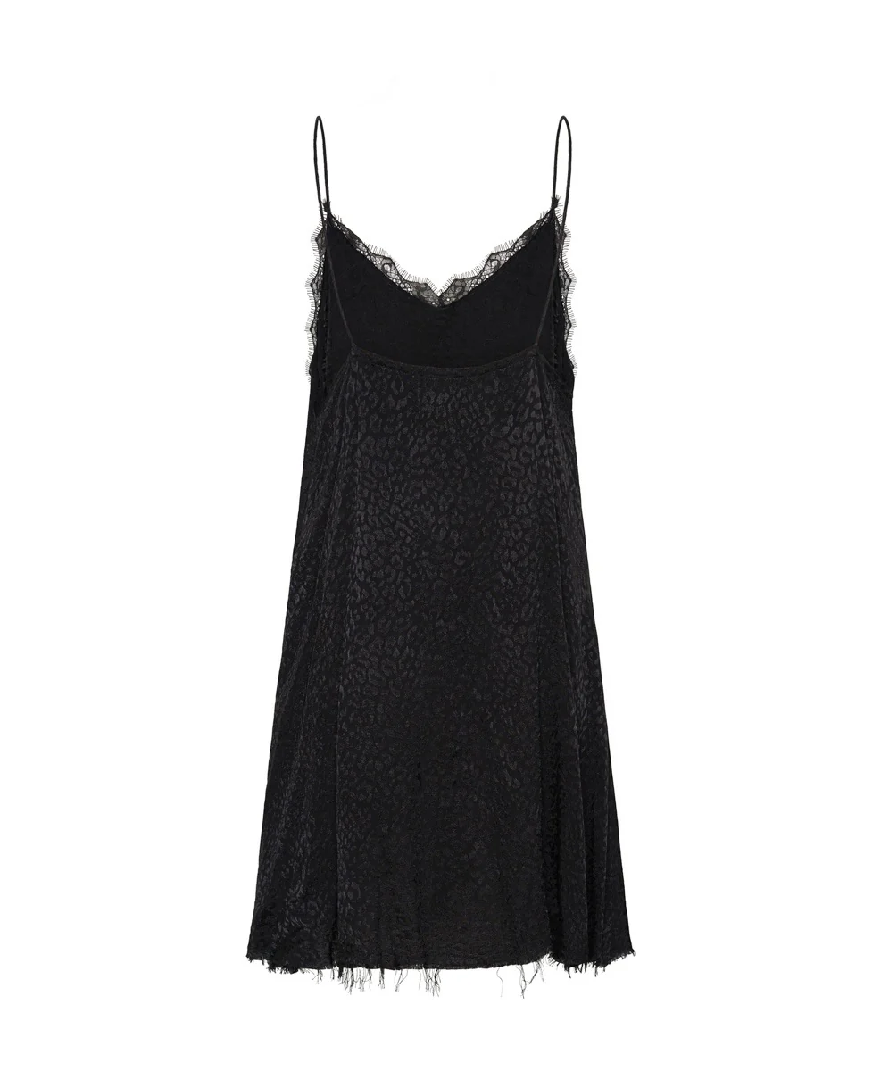 ONE TEASPOON Womens Black Angel Delirious Slip Dress - Image 9