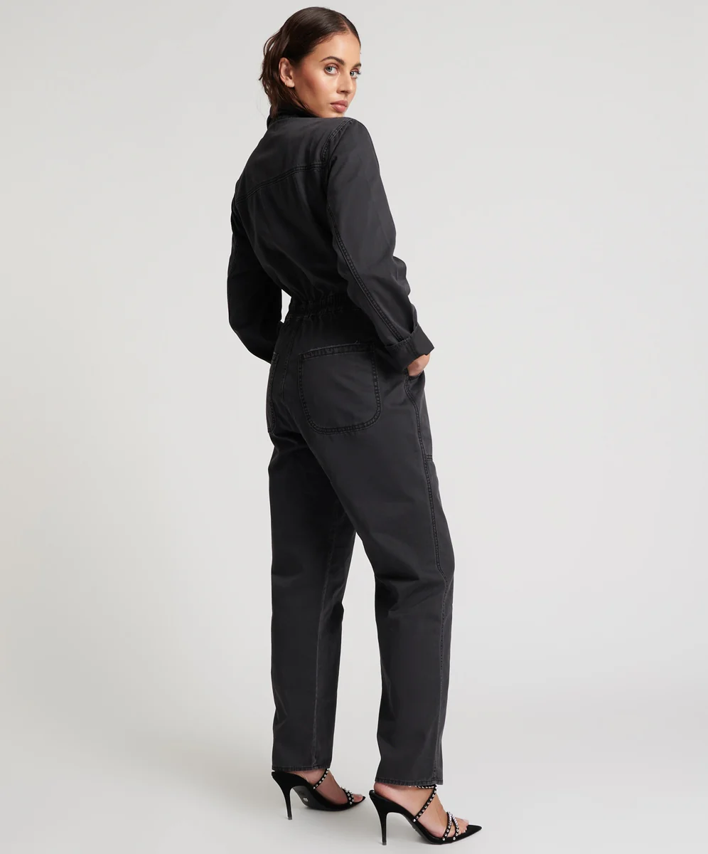 ONE TEASPOON Womens Black Olivia Overall - Image 4