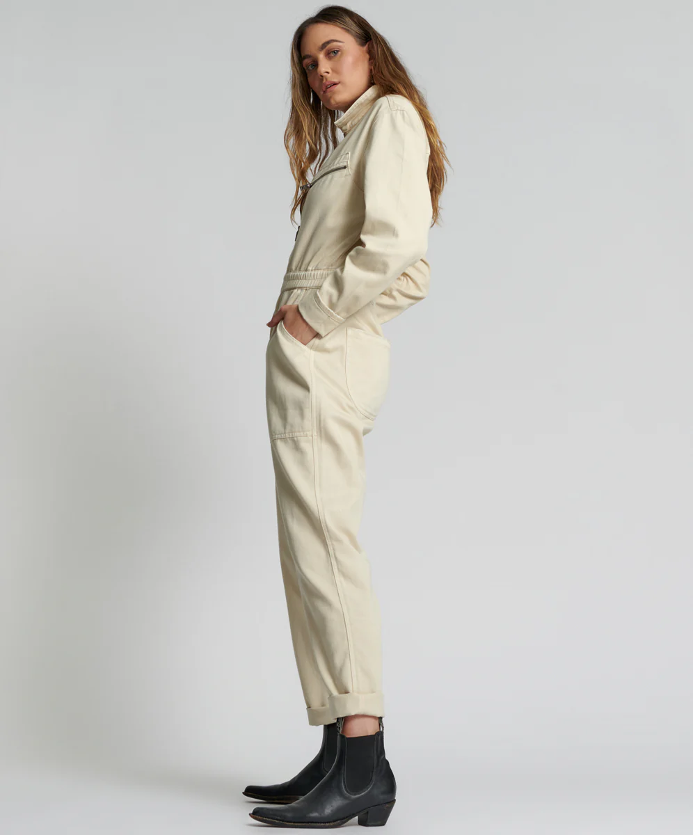 ONE TEASPOON Womens Buttercream Olivia Aviator Jumpsuit - Image 7