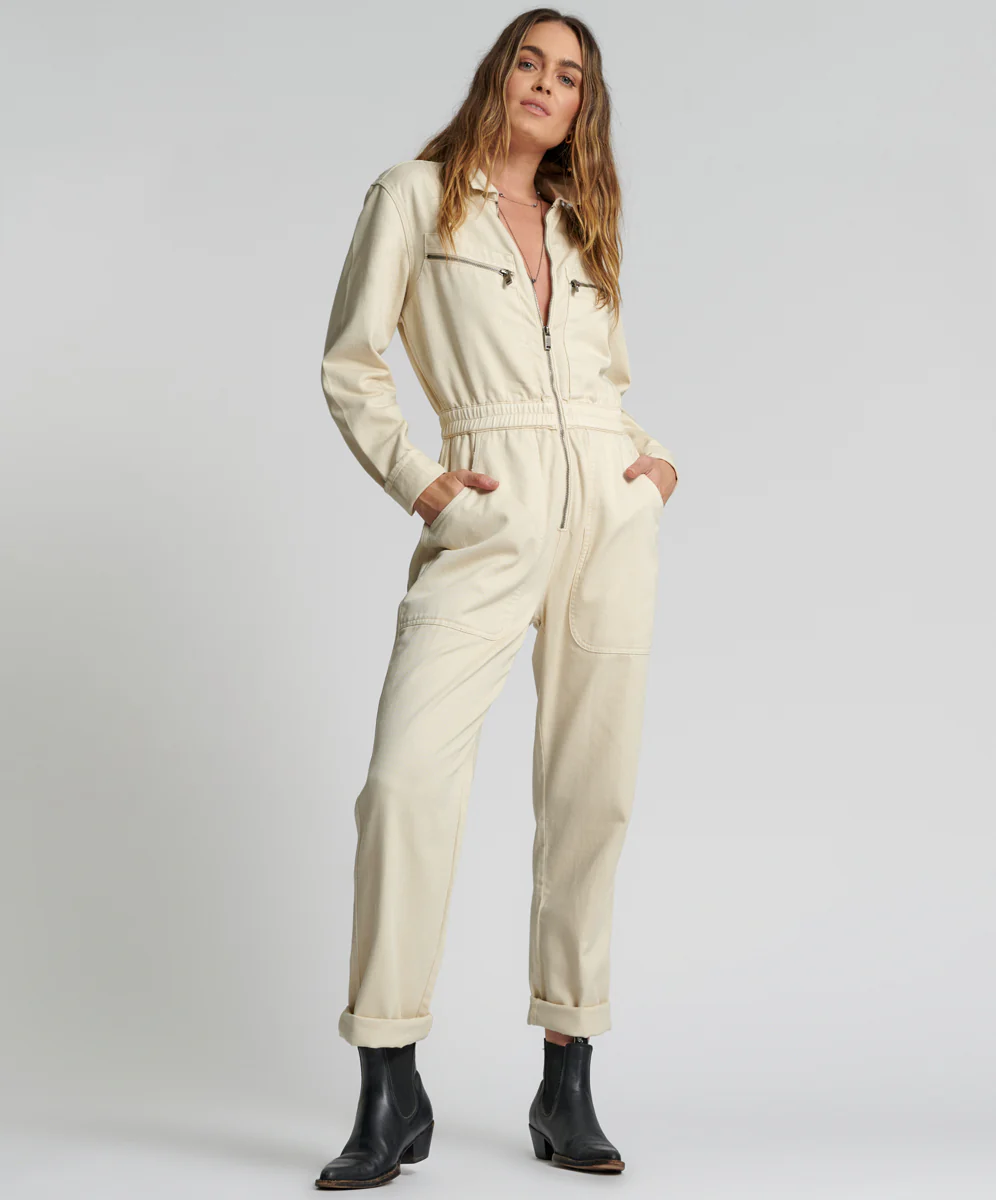 ONE TEASPOON Womens Buttercream Olivia Aviator Jumpsuit - Image 9
