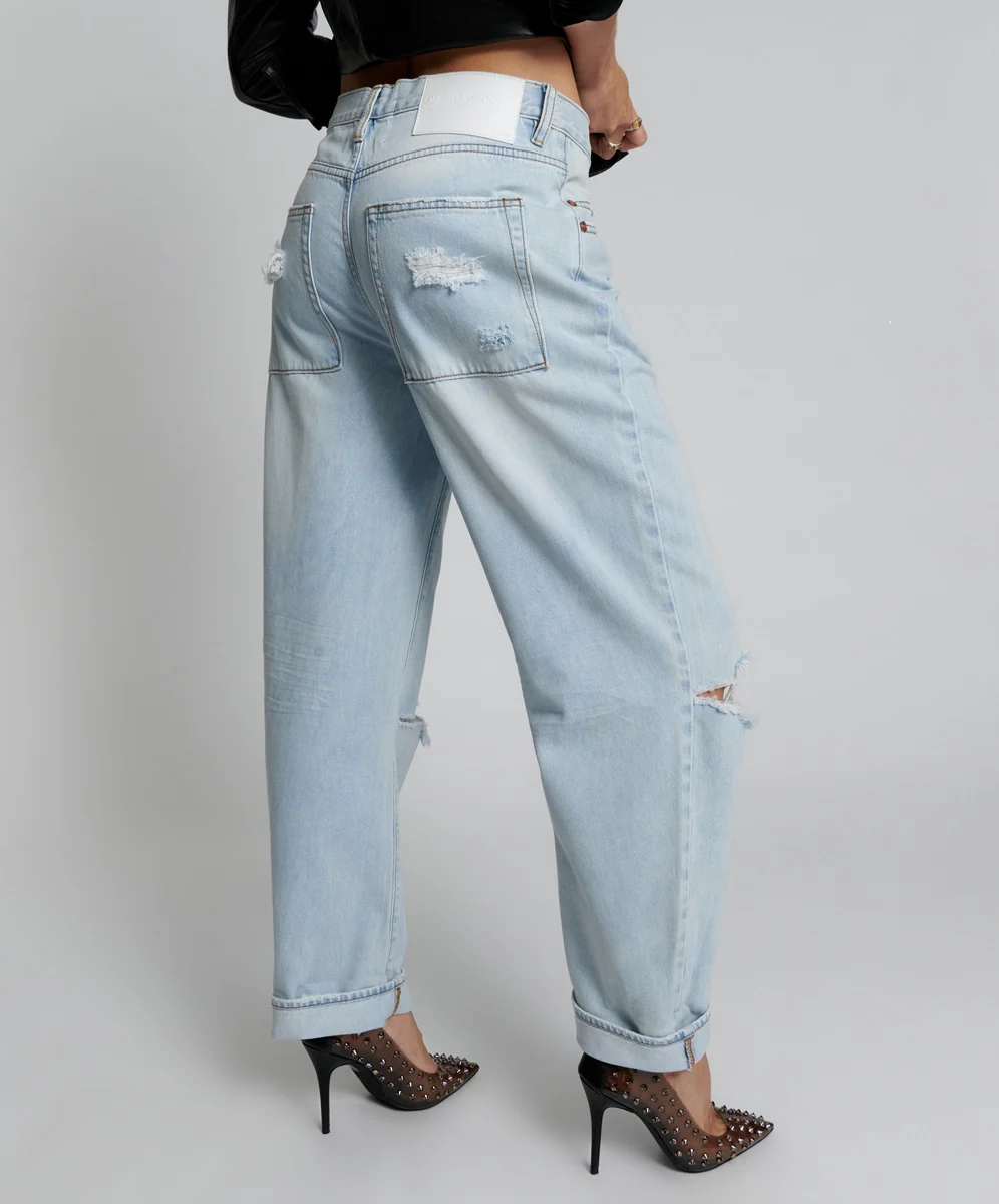 ONE TEASPOON Womens Casanova Smiths Trouser Jeans - Image 3