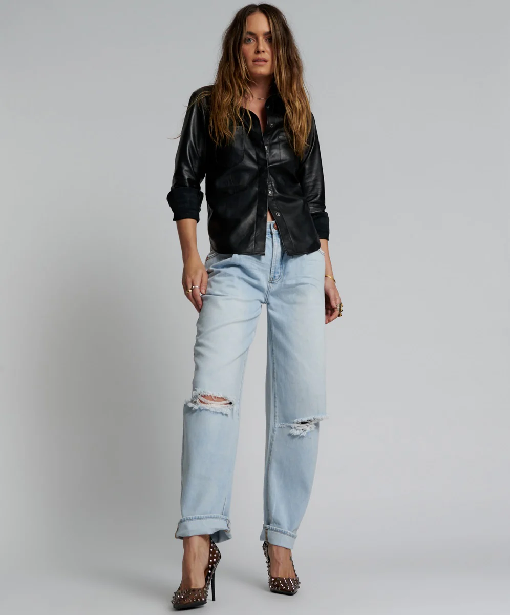 ONE TEASPOON Womens Casanova Smiths Trouser Jeans - Image 5