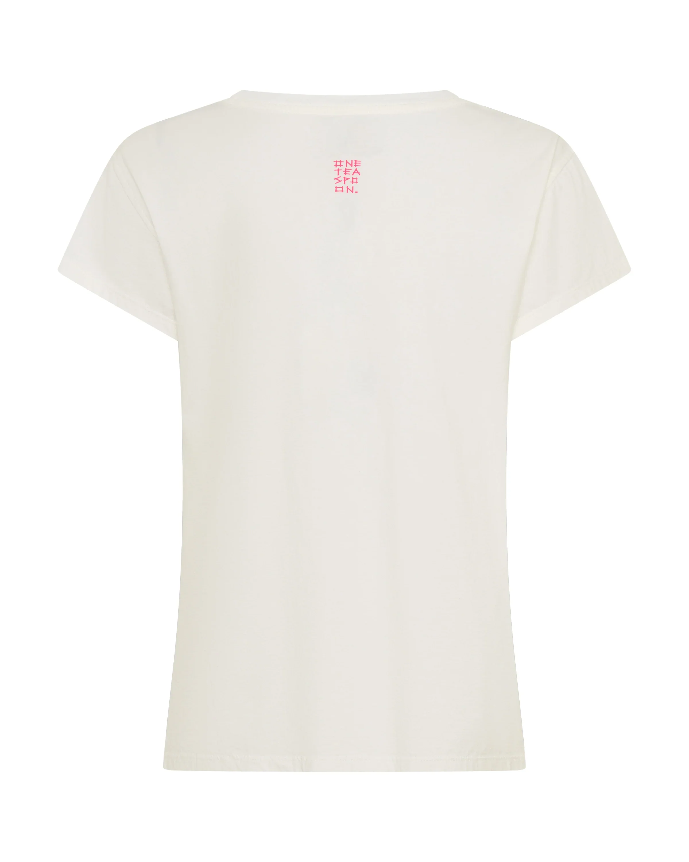 ONE TEASPOON Womens Classic Bird Tee in White - Image 11