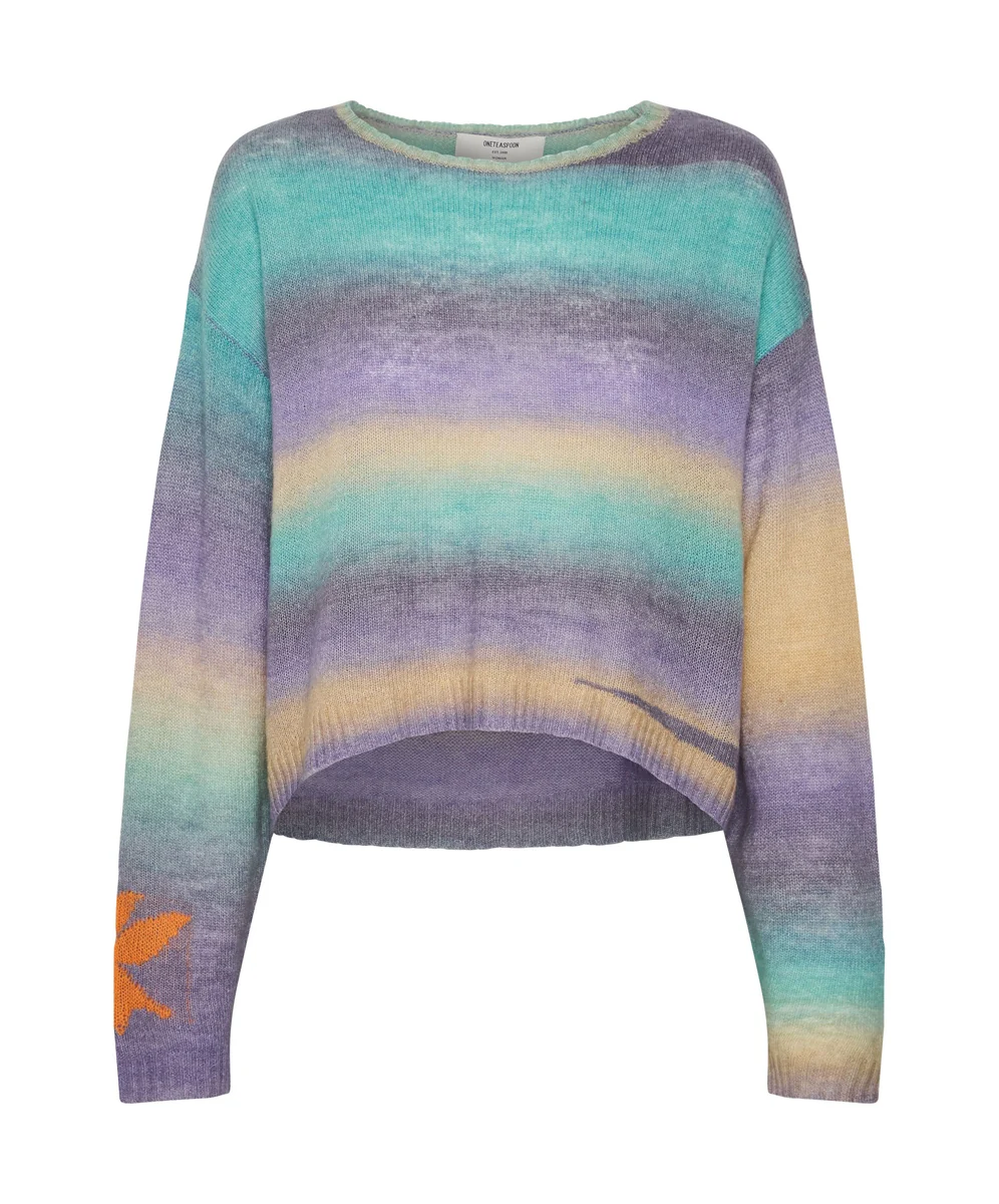 ONE TEASPOON Womens Gradual Dusk Sweater - Multi - Image 5