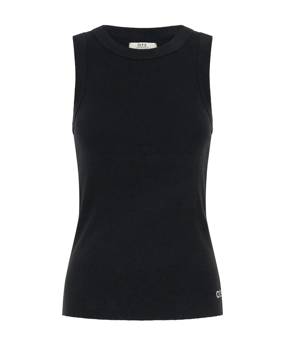 ONE TEASPOON Womens OTS Equipment Tank Black - Image 7