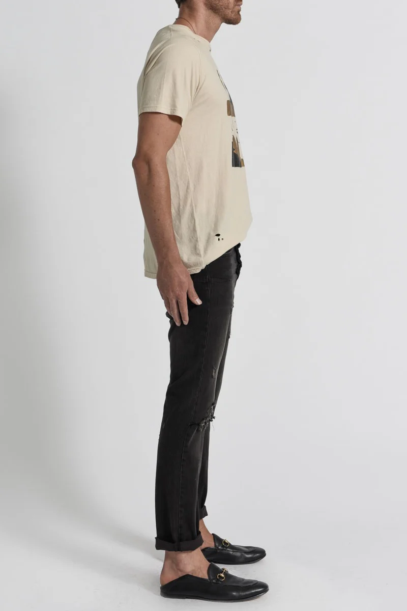 OneTeaspoon MENS BLACK METAL MR WHITES JEANS - Image 7