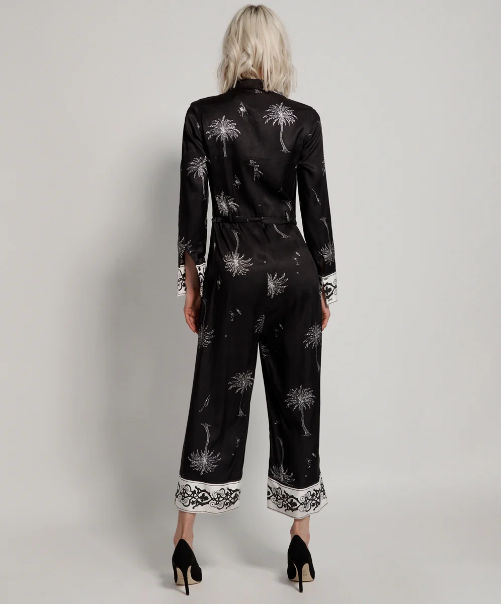 OneTeaspoon WOMENS ONYX VALLEY VALENTINE JUMPSUIT - Image 3