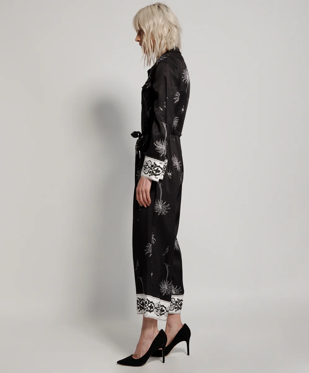 OneTeaspoon WOMENS ONYX VALLEY VALENTINE JUMPSUIT - Image 4