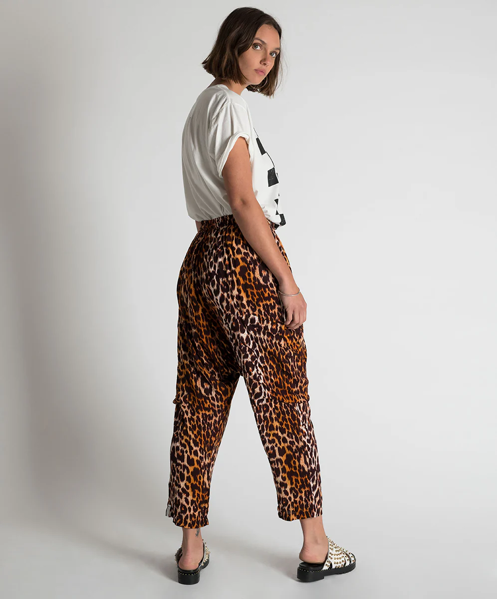 OneTeaspoon WOMENS POLYNESIAN ANIMAL HAREM PANT - ANIMAL PRINT - Image 3