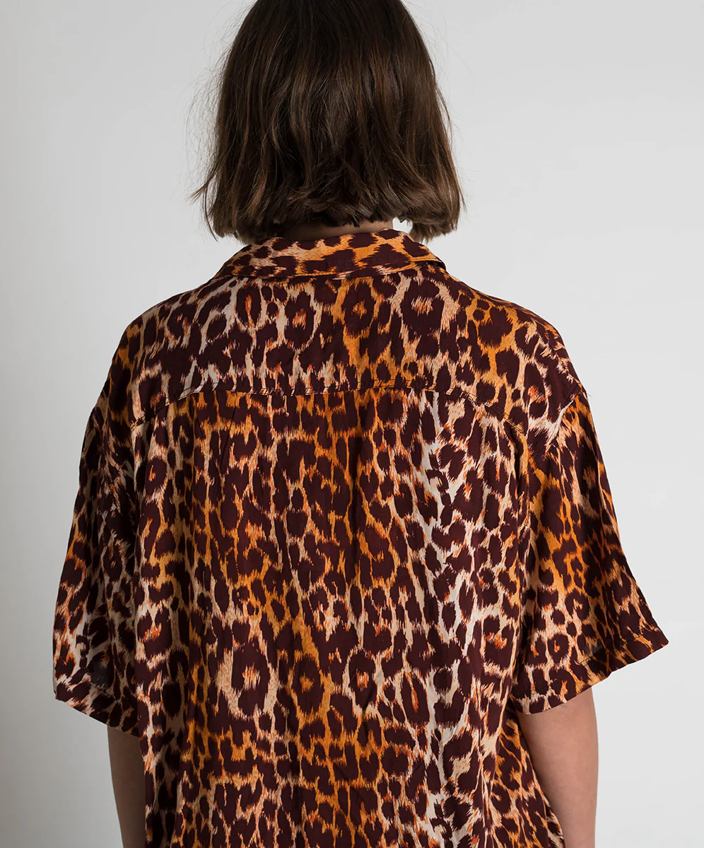 OneTeaspoon WOMENS POLYNESIAN ANIMAL SHIRT - ANIMAL - Image 8