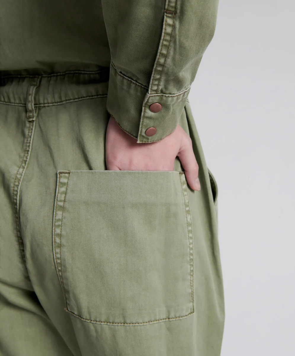 ONETEASPOON Womens Safari Ranger Jumpsuit Super Khaki - Image 3