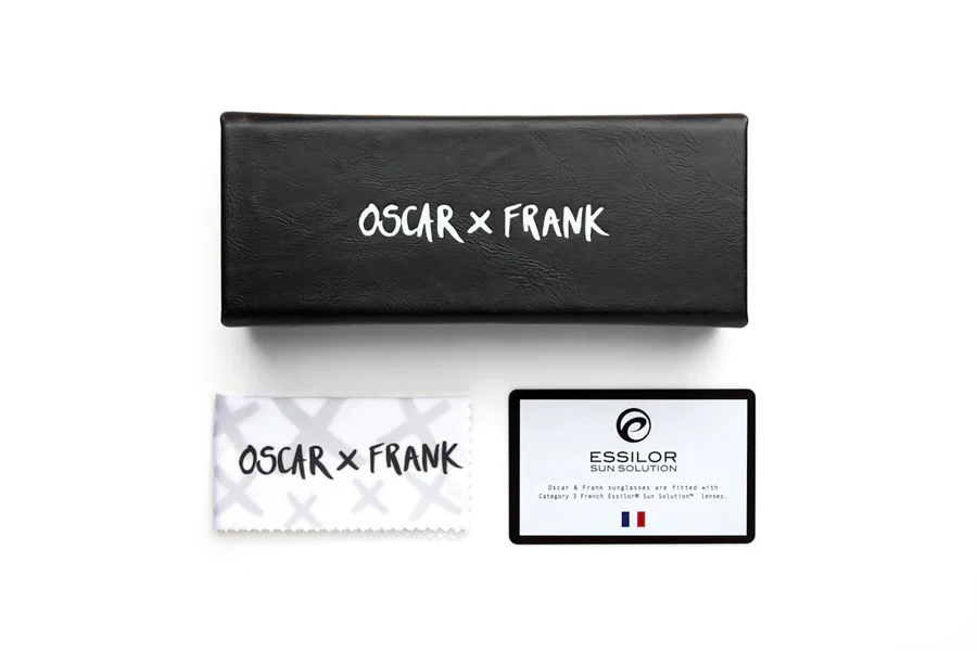 OSCAR & FRANK Citra Sunglasses Peach - Image 4