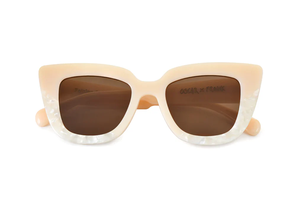 OSCAR & FRANK Fairfax & 3rd Sunglasses - Cream Pearl - Image 6