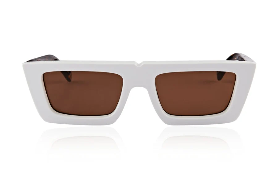 OSCAR & FRANK Lil Jet Sunglasses - White Tort - Image 5