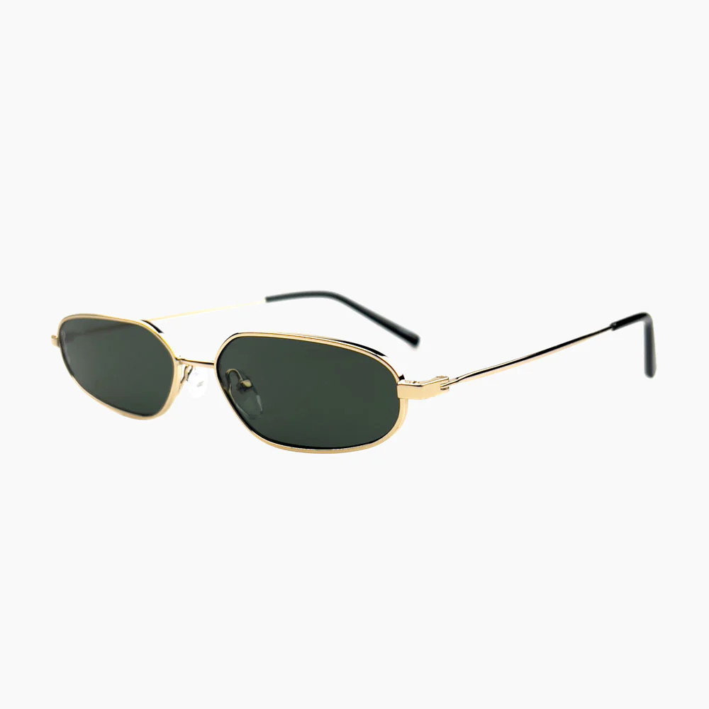 OTRA EYEWEAR Drew Sunglasses Gold / Green - Image 5