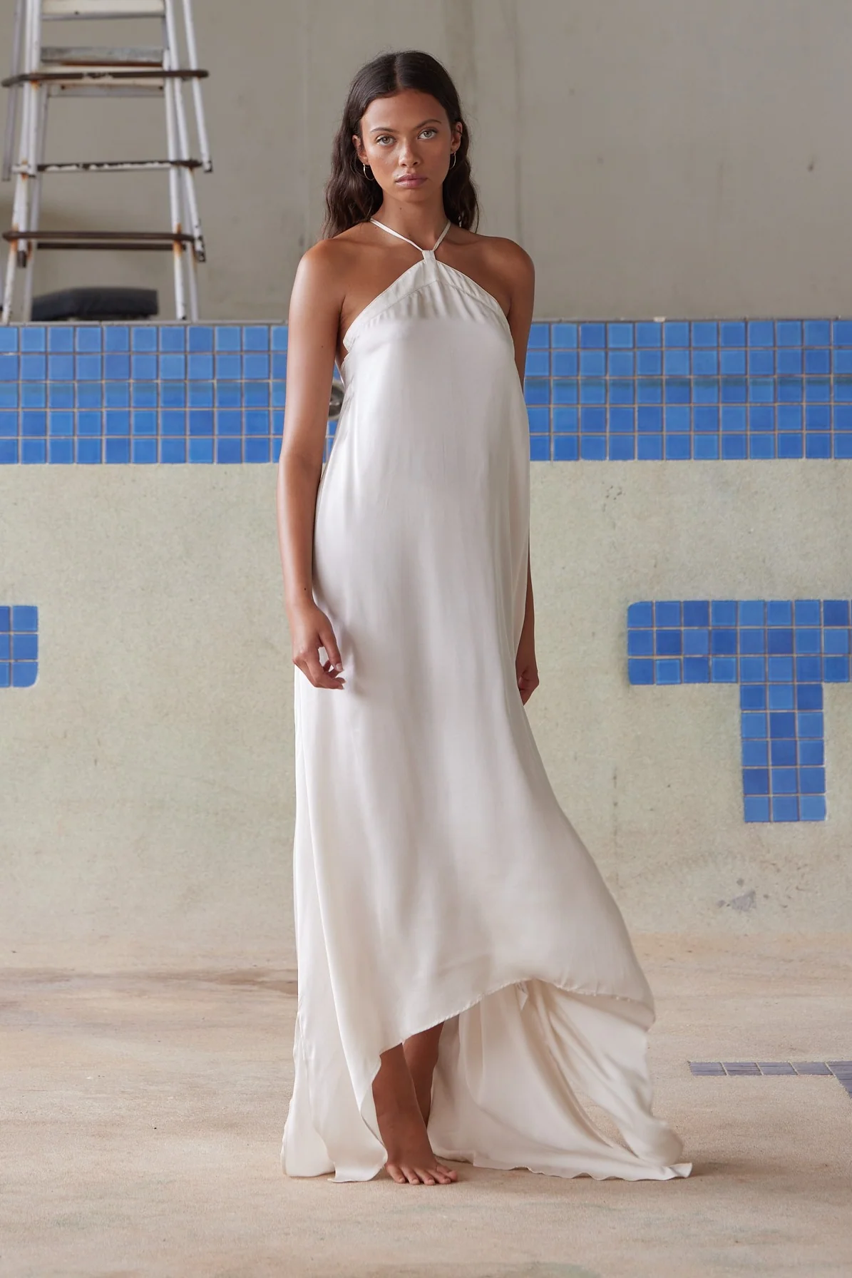 PIPPA THE LABEL Womens Valentina Dress - Ecru - Image 5
