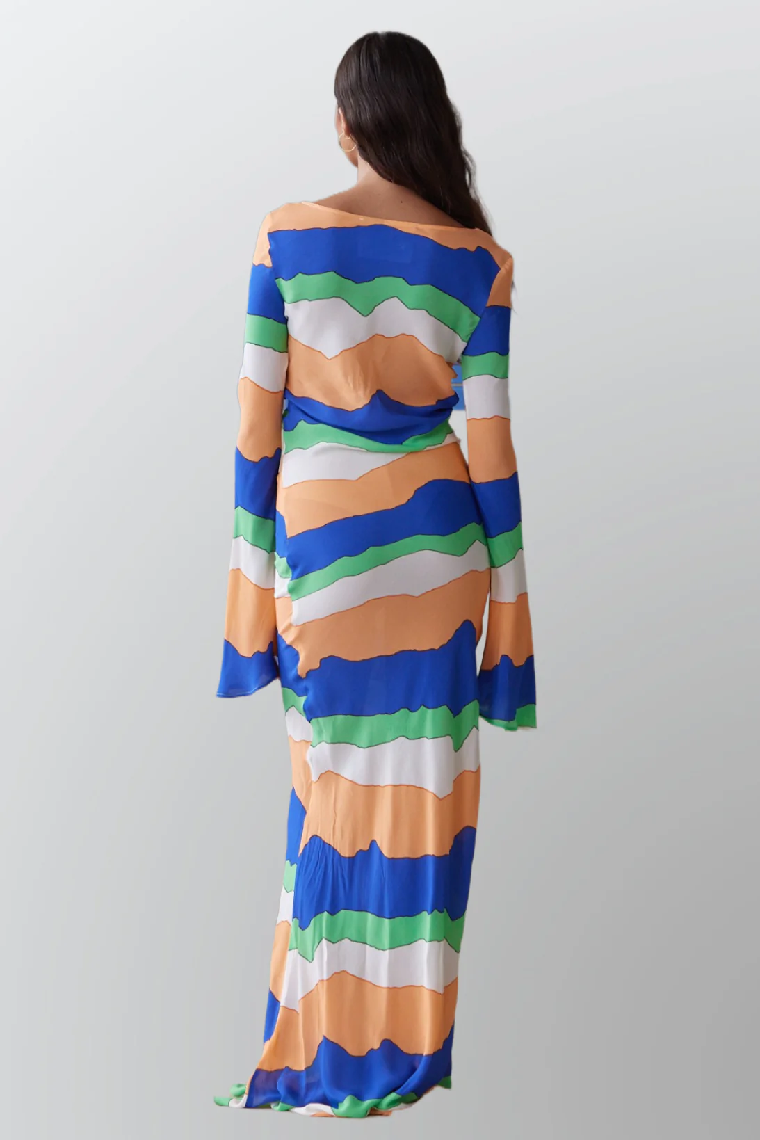 PIPPA THE LABEL Womens Wini Dress - Blue Ziggy - Image 12