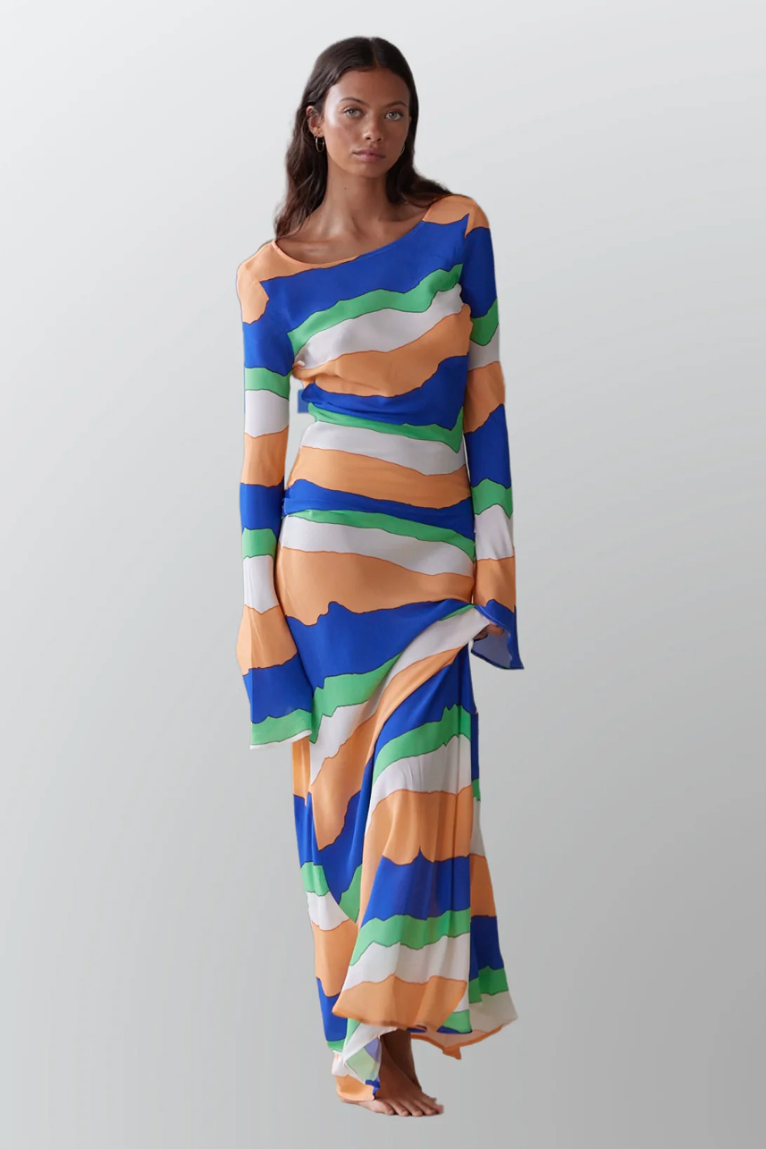 PIPPA THE LABEL Womens Wini Dress - Blue Ziggy - Image 8