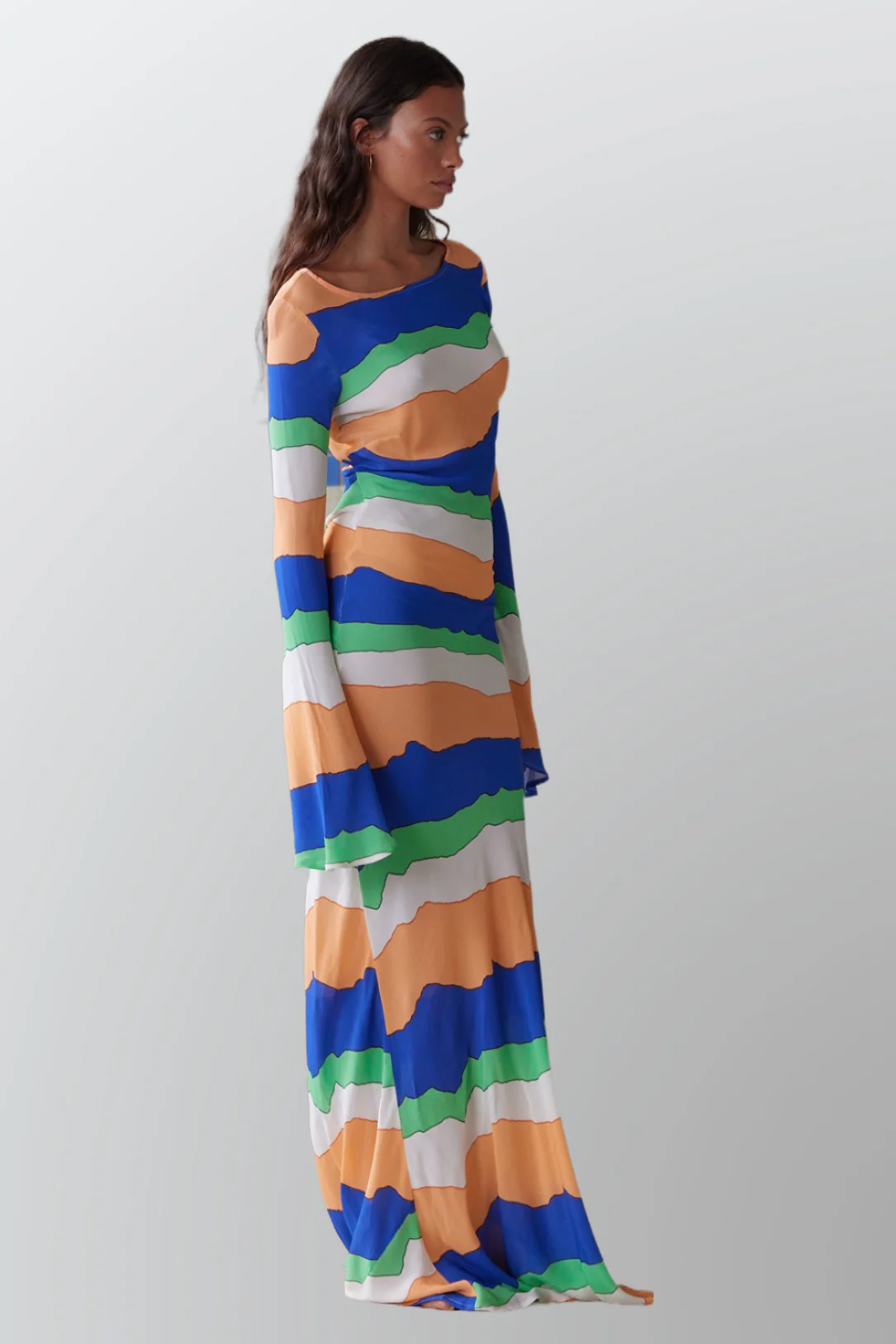 PIPPA THE LABEL Womens Wini Dress - Blue Ziggy - Image 9