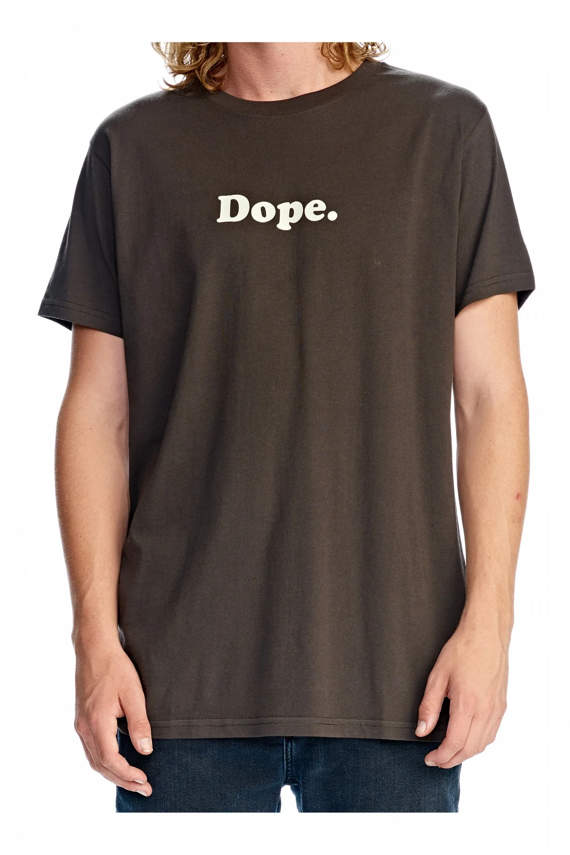 Rollas MENS DOPE LOGO TEE - BLACK - Image 3