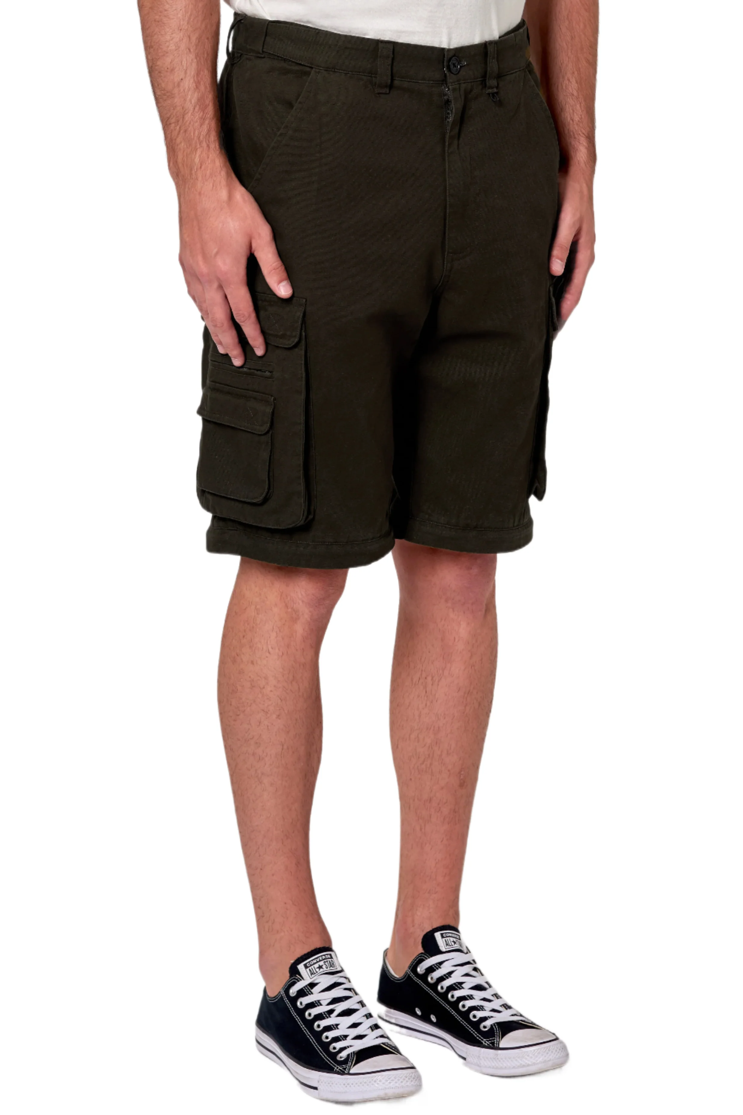 ROLLAS Mens Ezy Adventure Short - Black - Image 3