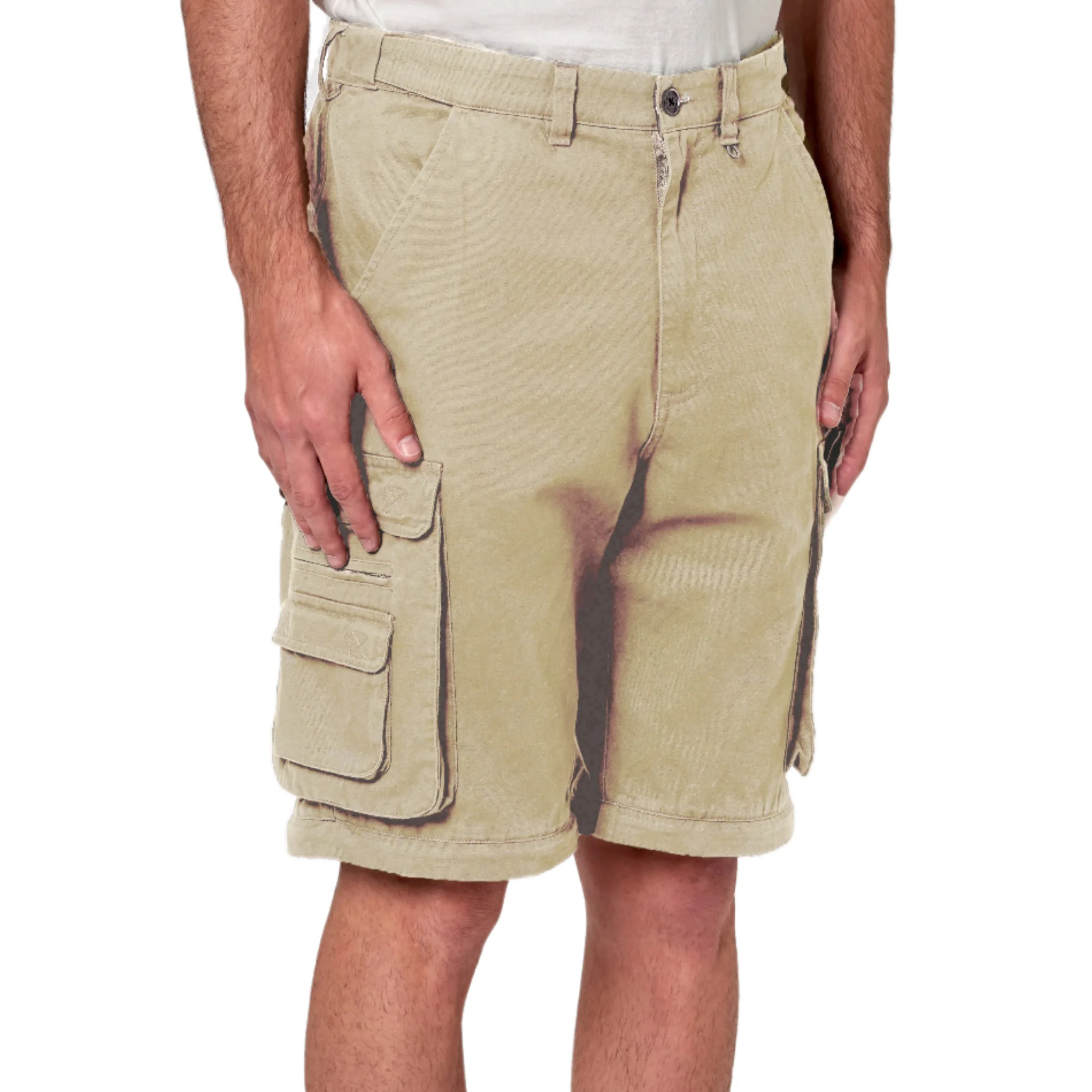 ROLLAS Mens Ezy Adventure Short - Light Sand - Image 2