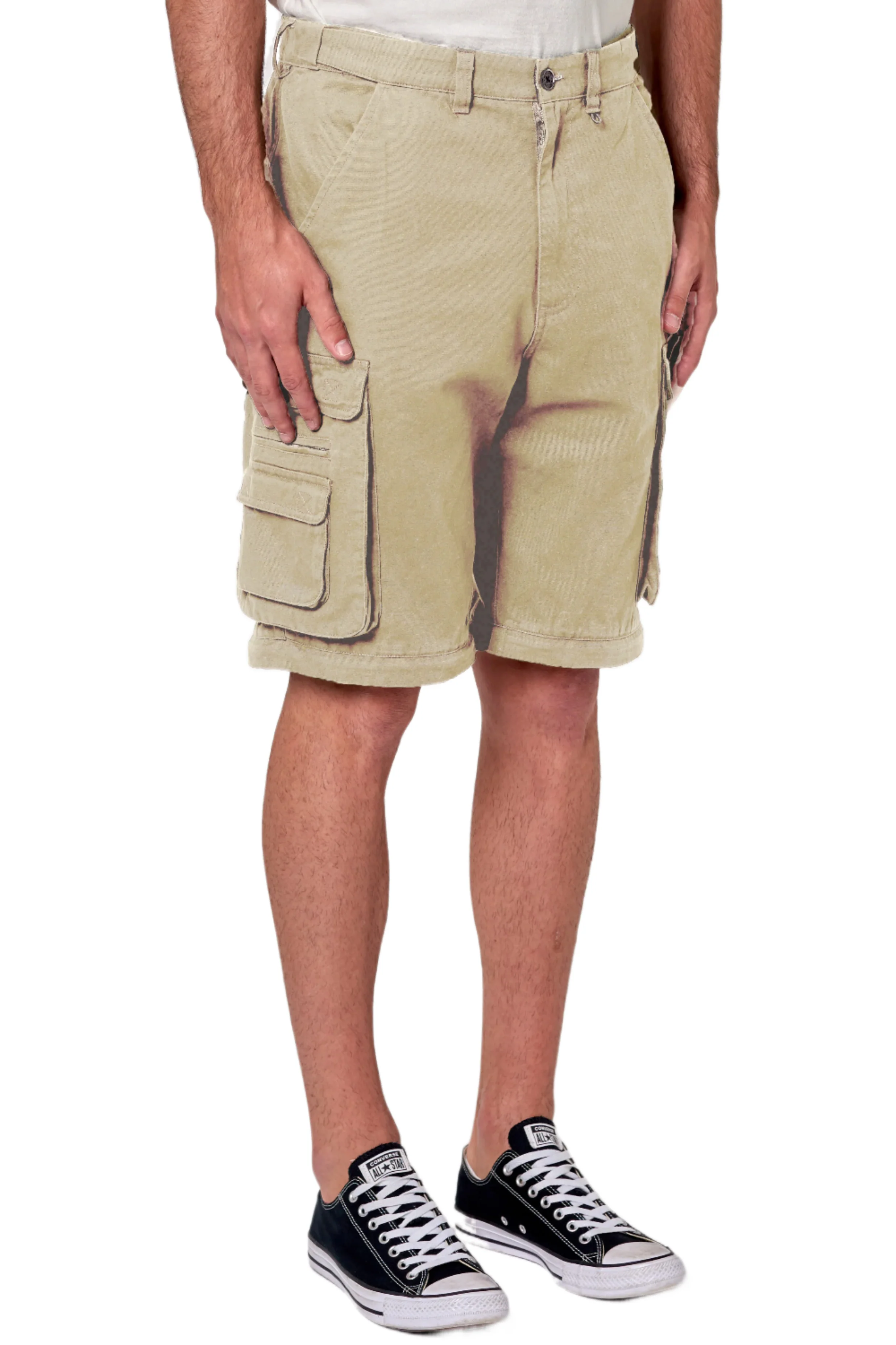 ROLLAS Mens Ezy Adventure Short - Light Sand - Image 3