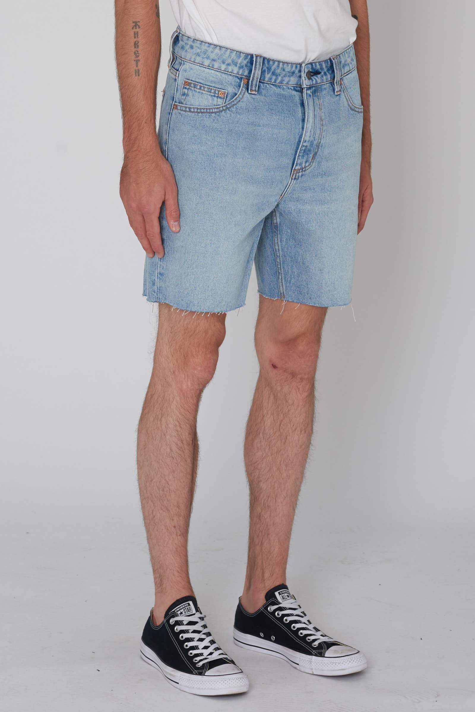 ROLLAS Mens Ezy Denim Short OG Blue - Image 3