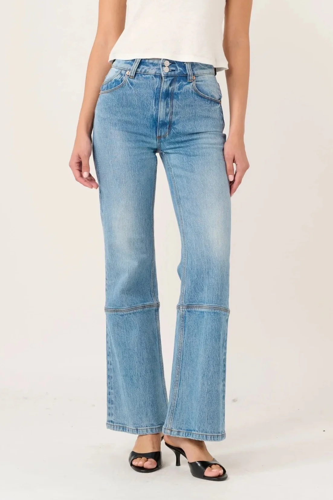 ROLLA'S Womens Eastcoast Flare in Lennon Vintage Blue