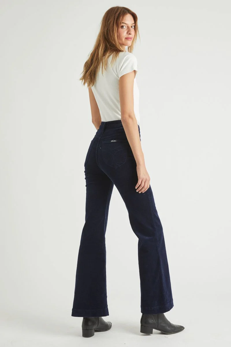 Rollas WOMENS EASTCOAST FLARE MIDNIGHT CORD - Image 11