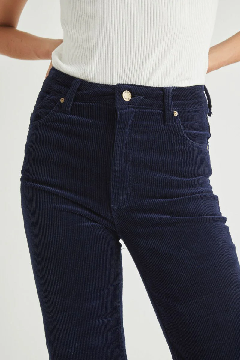 Rollas WOMENS EASTCOAST FLARE MIDNIGHT CORD - Image 12