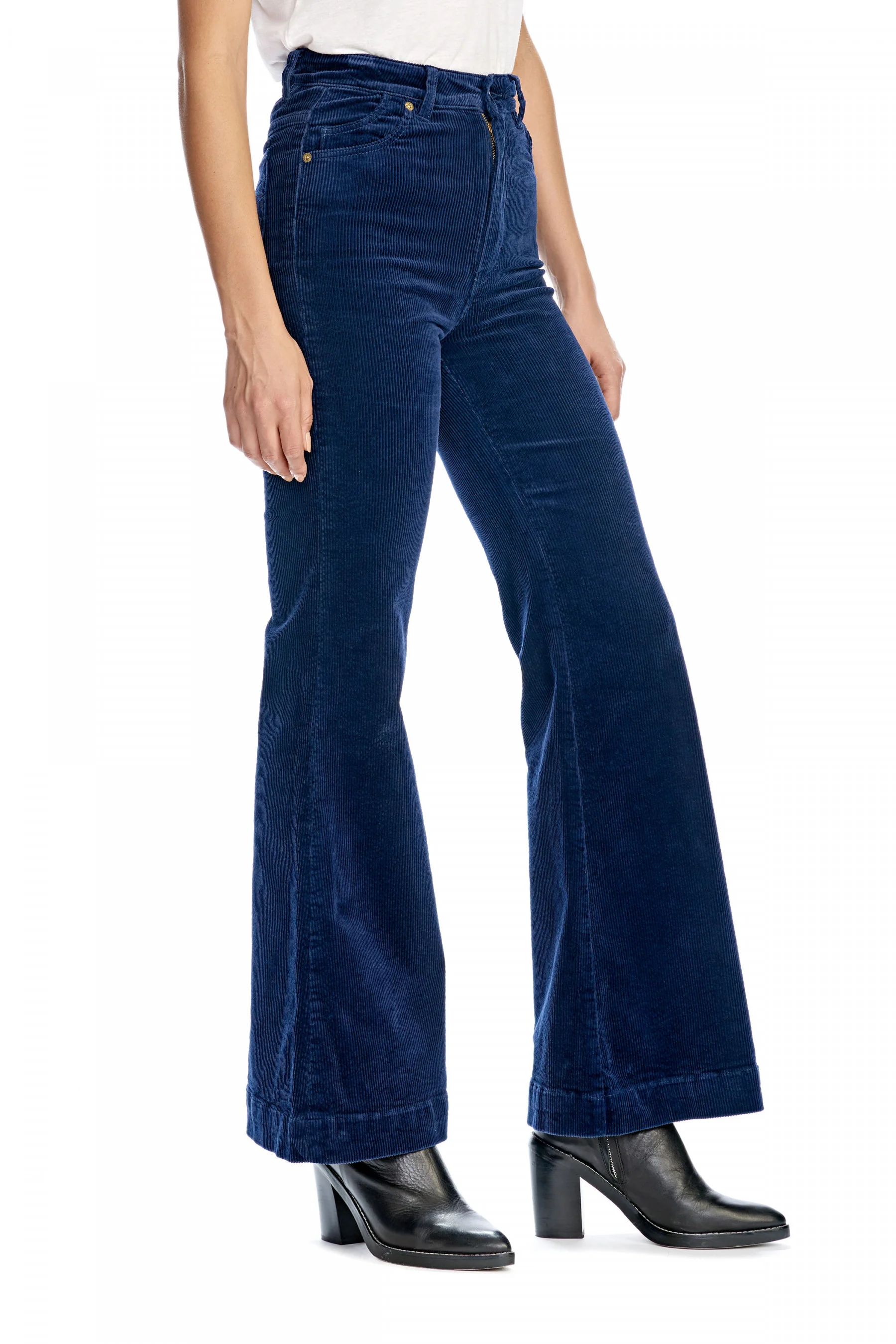 Rollas WOMENS EASTCOAST FLARE MIDNIGHT CORD - Image 2