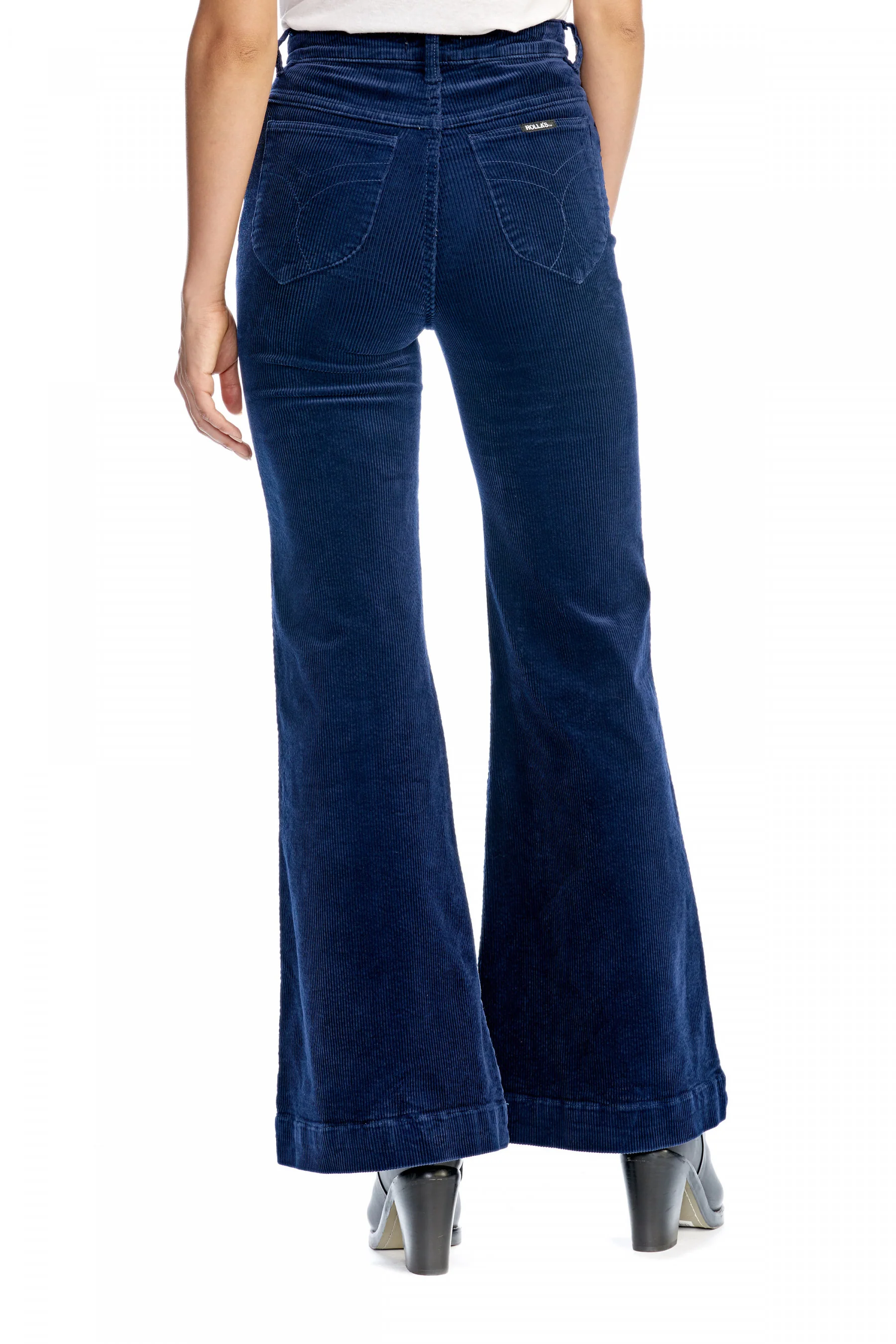 Rollas WOMENS EASTCOAST FLARE MIDNIGHT CORD - Image 4
