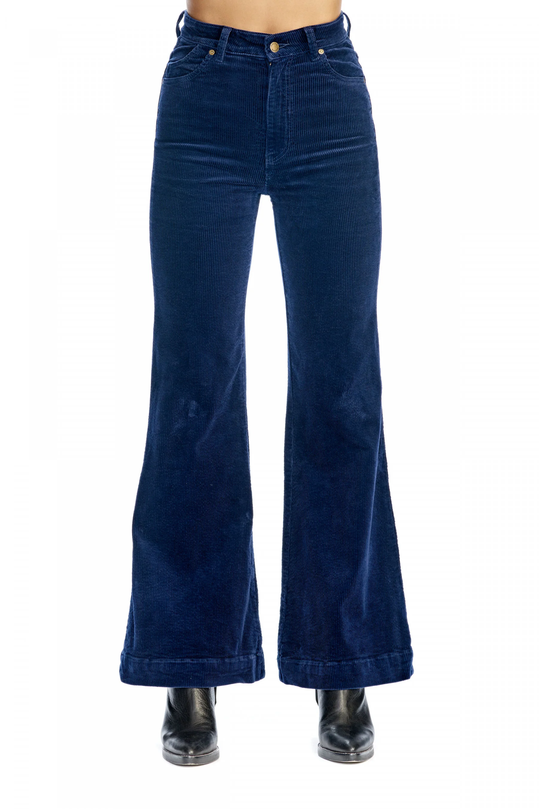 Rollas WOMENS EASTCOAST FLARE MIDNIGHT CORD - Image 5