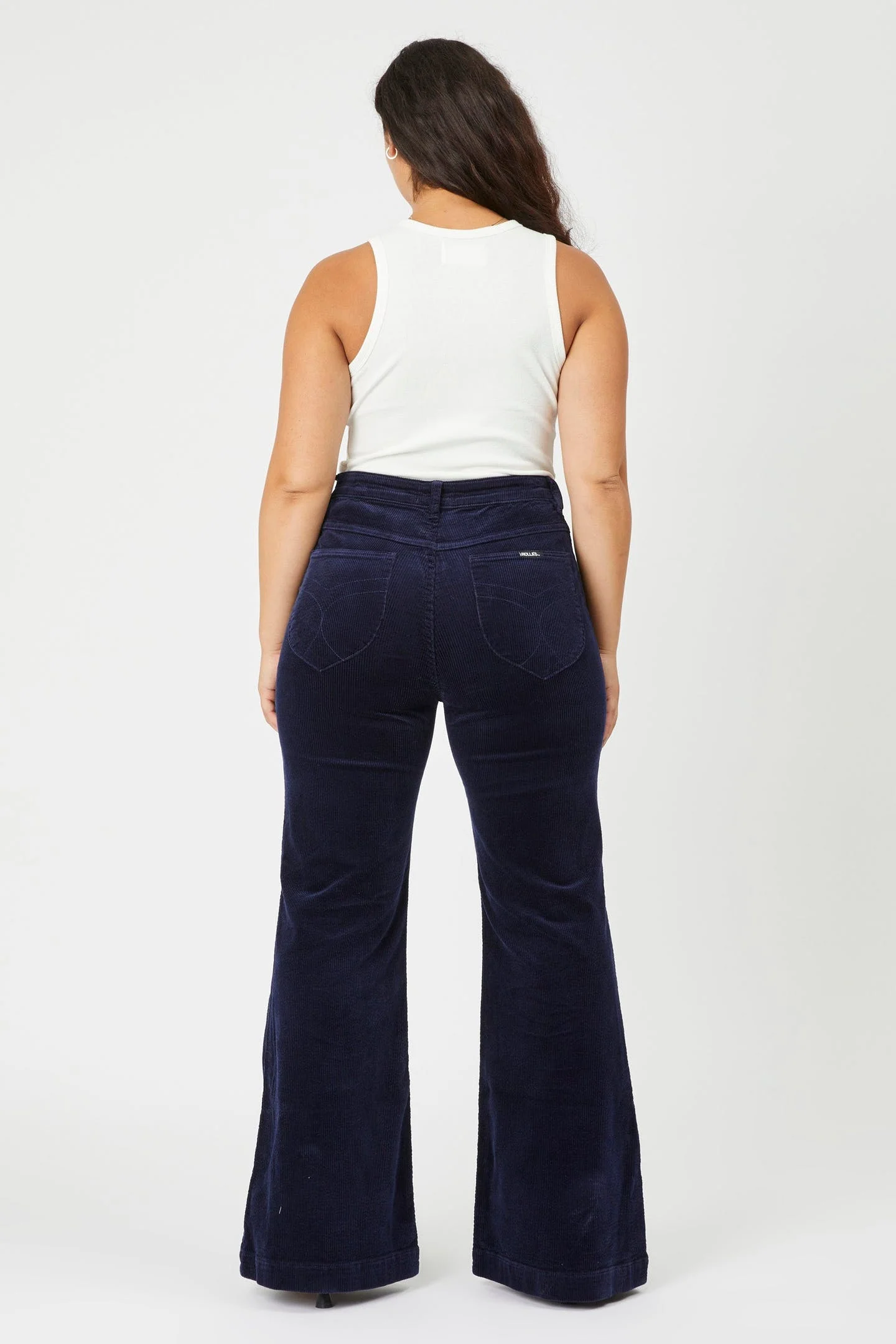 Rollas WOMENS EASTCOAST FLARE MIDNIGHT CORD - Image 9