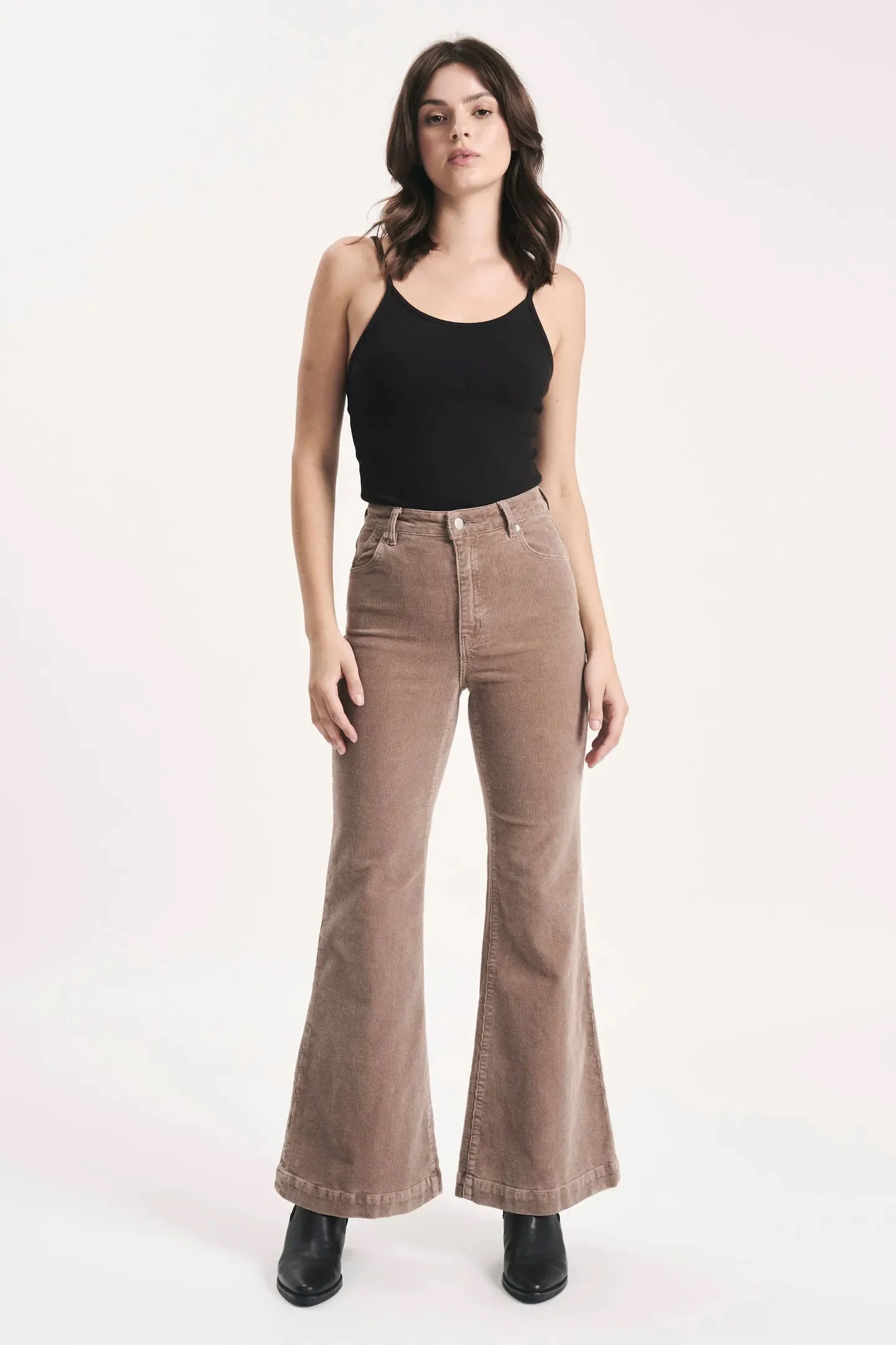 ROLLAS Womens Eastcoast Flare Mink Cord - Image 4