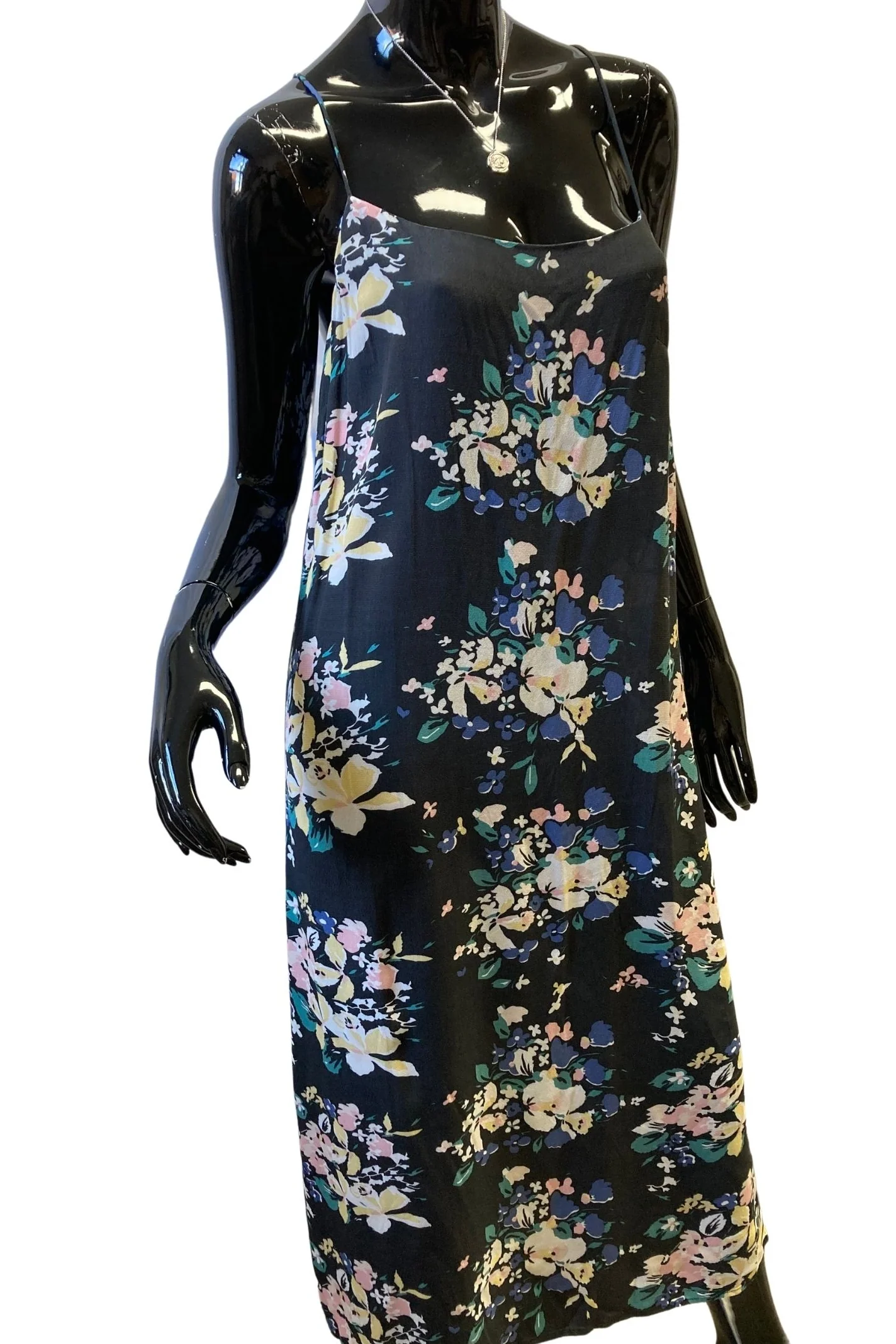 Rollas WOMENS EDEN SLIP DRESS BLACK - Image 2