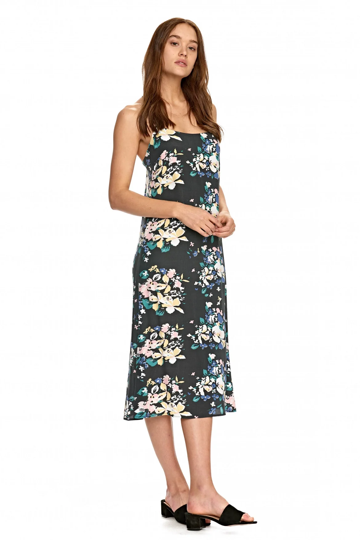 Rollas WOMENS EDEN SLIP DRESS BLACK - Image 8