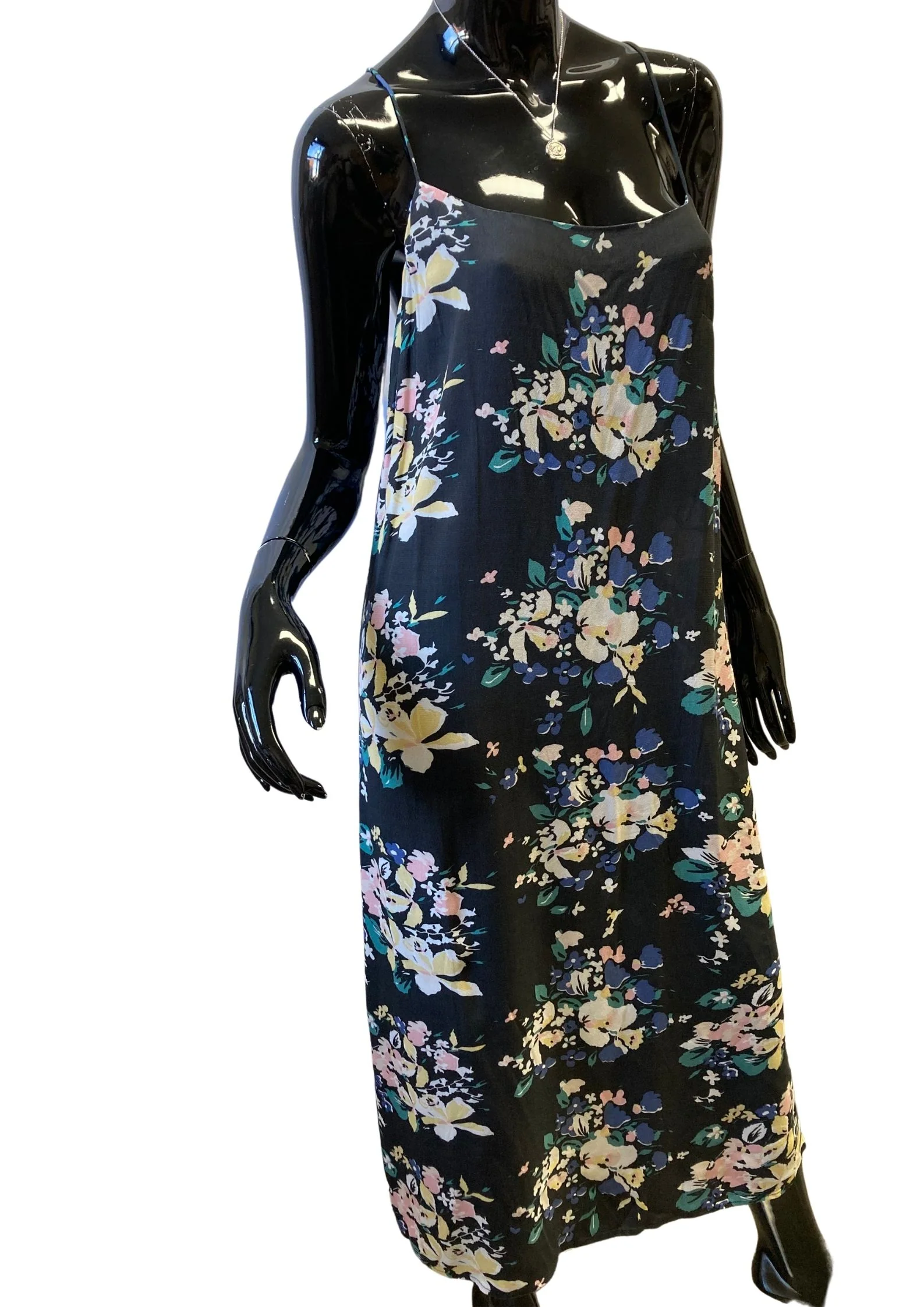 Rollas WOMENS EDEN SLIP DRESS BLACK - Image 9