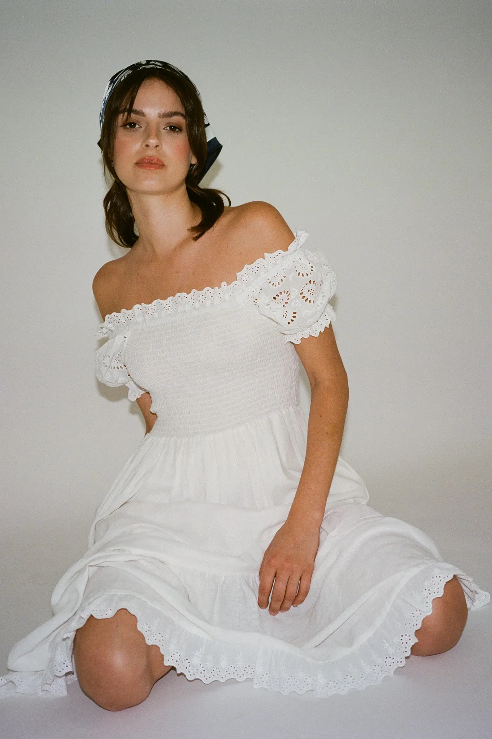 ROLLAS Womens Greta Lace Dress - White - Image 2