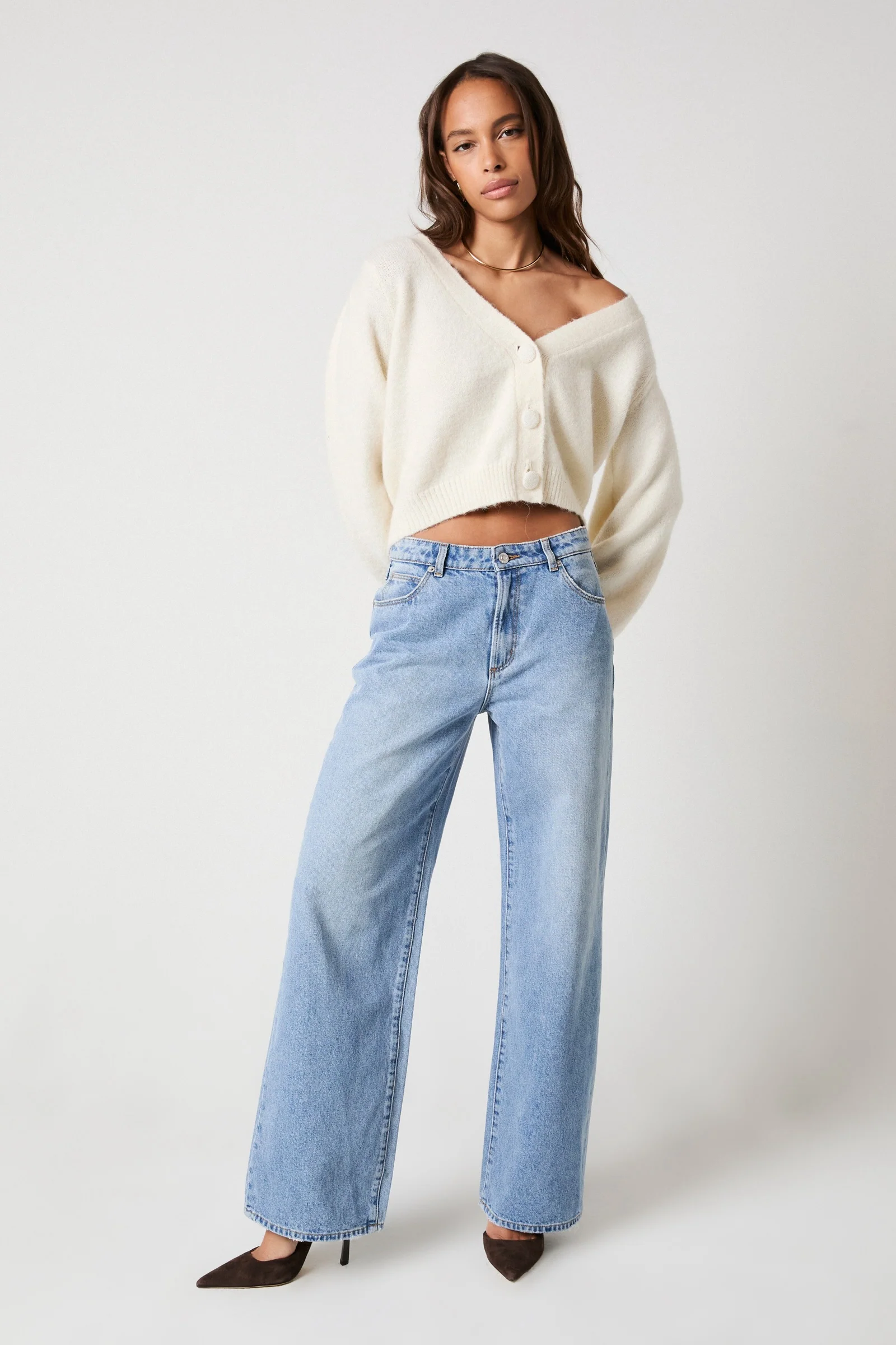 ROLLAS Womens Kate Baggy 90s Blue - Vintage Blue - Image 4